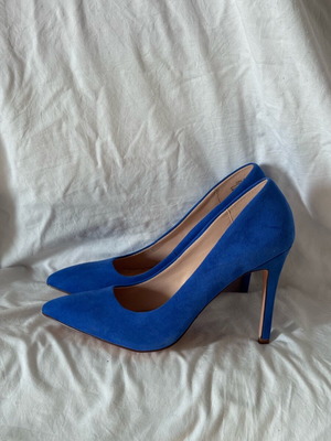 Only pumps new, blue, size 41 pointed toe
