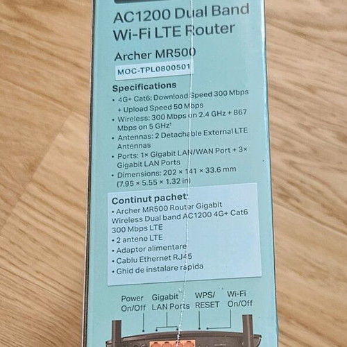 Tp-link MR500 4g+ Mobile Router new in original packaging