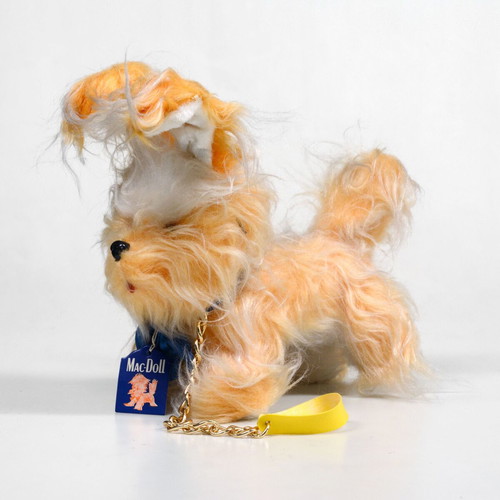 Vintage Mac Doll Drama plush dog like new, collectible
