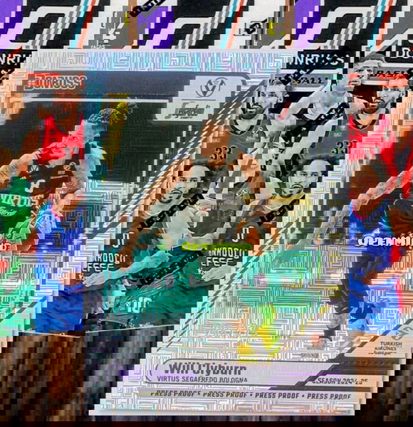 CLYBURN - PRESS PROOF /275 - VIRTUS BOLOGNA - DONRUSS EUROLEAGUE 2024-25