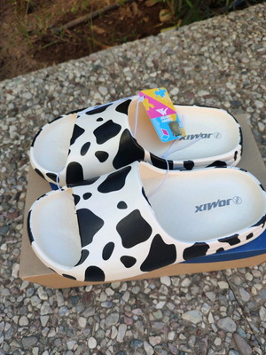 Jomix slippers cow pattern size 38/39 new