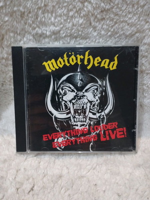 Motörhead Everything Louder Everything Live! CD μεταχειρισμένο, metal