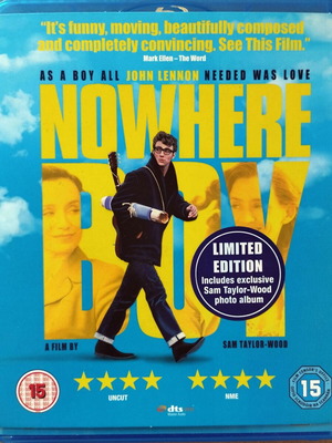 Nowhere Boy Blu-ray like new with photo album and subtitles