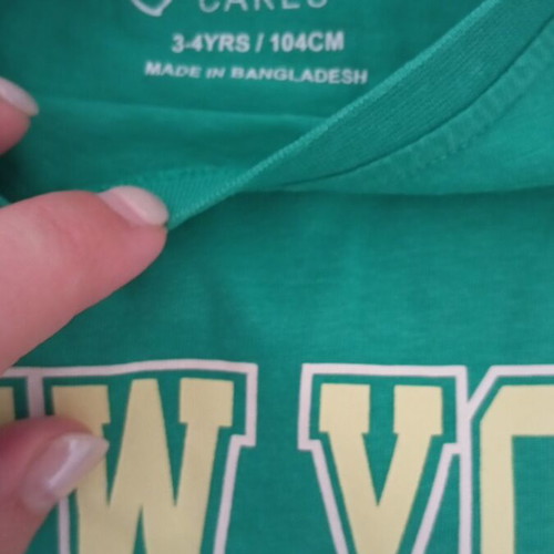 Children's Tshirts three like new, cotton