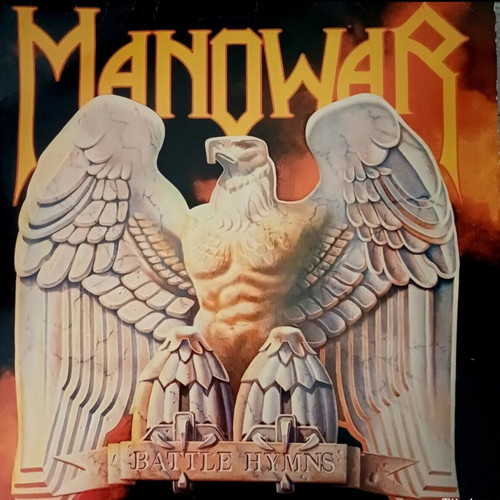 Manowar Battle Hymns LP vinyl album