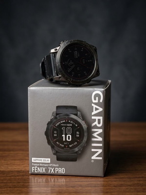Garmin Fenix 7X Pro Sapphire Solar αθλητικό ρολόι GPS σε μαύρο