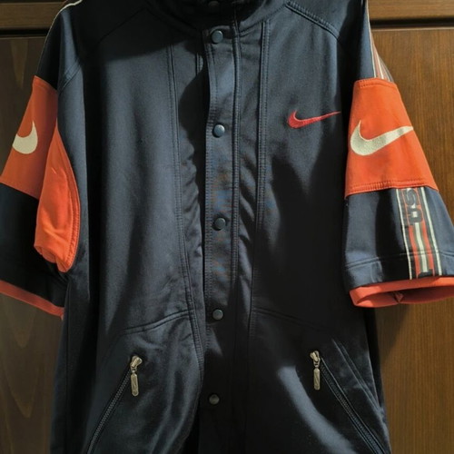 Vintage Nike USA track jacket used, short sleeve, size M