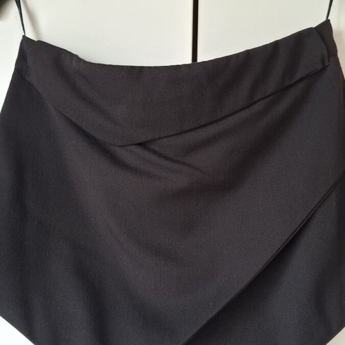 Skort black, lined, like new, size S