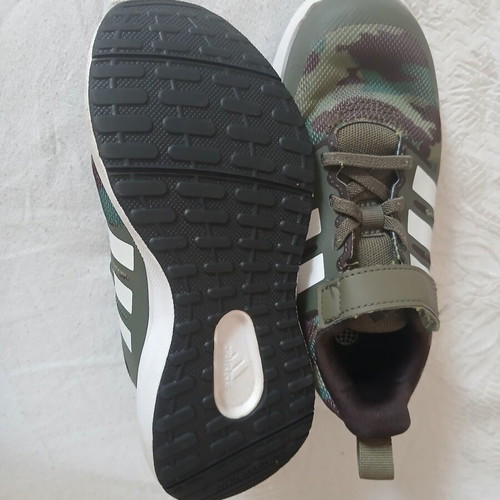 Adidas multicolor athletic shoes size 30 like new