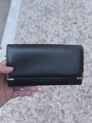 Vintage wallet like new, black