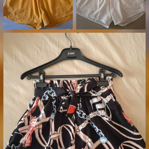 Set of 3 shorts like new, size M/L