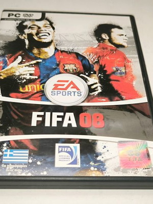 FIFA 08 PC μεταχειρισμένο, Ελληνική Έκδοση