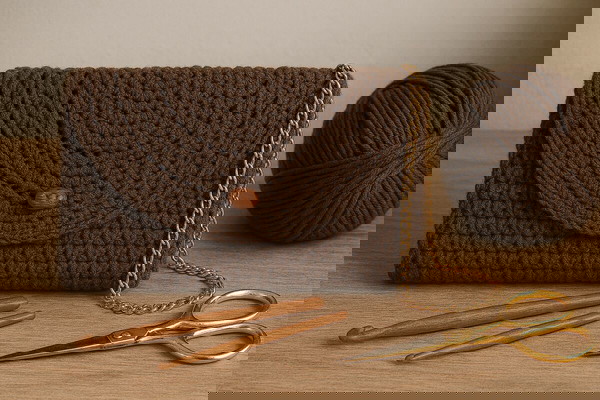Handmade shoulder bag