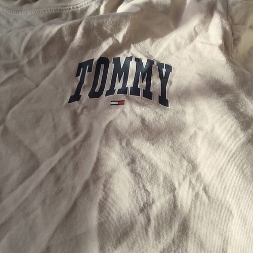 Tommy Hilfiger short sleeve shirt beige like new, size L