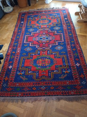 Wool rug handmade like new