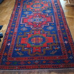 Wool rug handmade like new