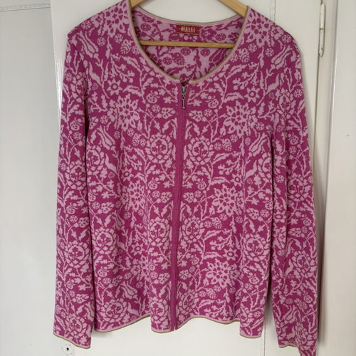 Oleana cardigan XL like new, pink