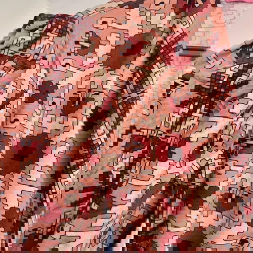 Karavan dress like new, one size, pink multicolor