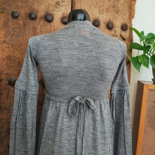 Vintage grey ALE dress with empire waist like new