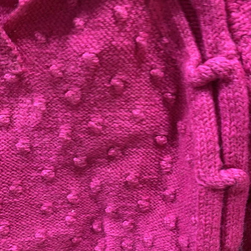 Handmade women's sweater new, pink, size XS