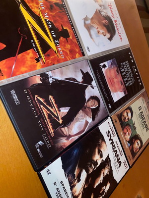 Hollywood Legends DVD set of 6 like new with Greek subtitles