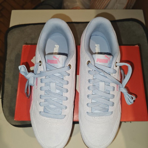 Puma Bella Donna SD sneakers new, pink and turquoise, sizes 38.5-39