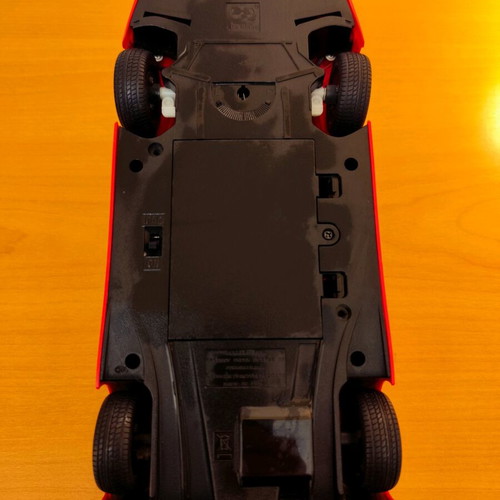 Formula and Ferrari toy cars used, set of 2, battery operated