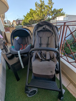 Cybex Balios S Stroller and Aton B2 i-Size Car Seat used