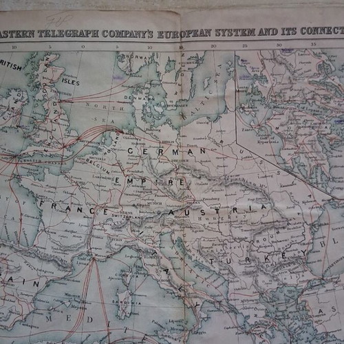 Eastern Telegraph Company Limited Tariff Book 1882 used
