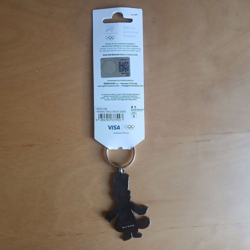 Winter Olympic Games 2026 mascot keychain new