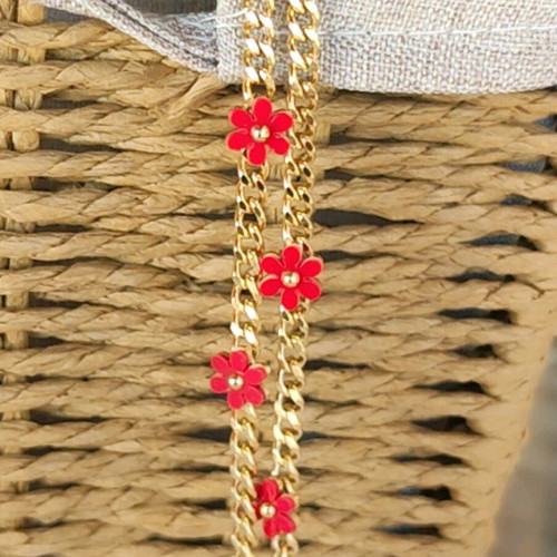 Atsali Necklace Apefthon new, gold and silver colors