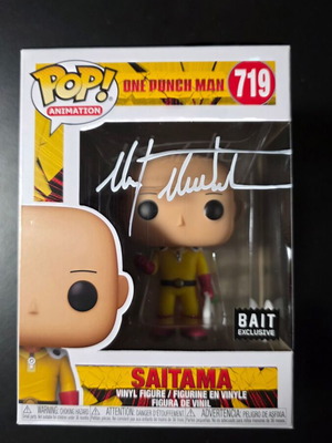 Funko Pop Saitama 719 Bait Exclusive Σαν Καινούργιο, Υπογεγραμμένο