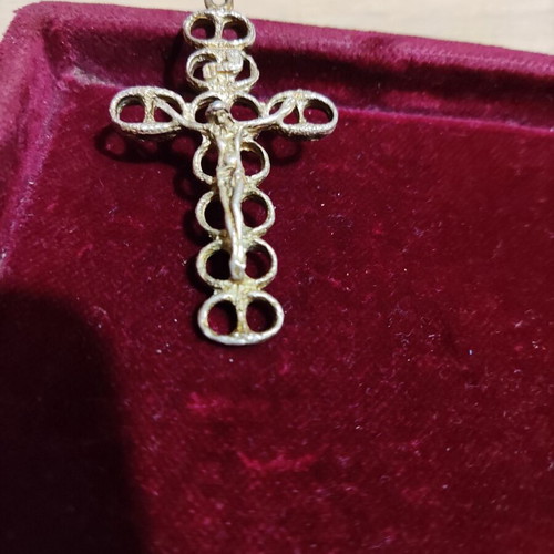 Silver Cross 925 handmade new