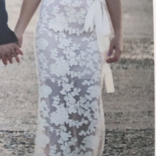 Wedding dress like new, size S / 36 / 8, worn once