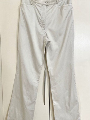 Basler satin trousers like new, size 36, white