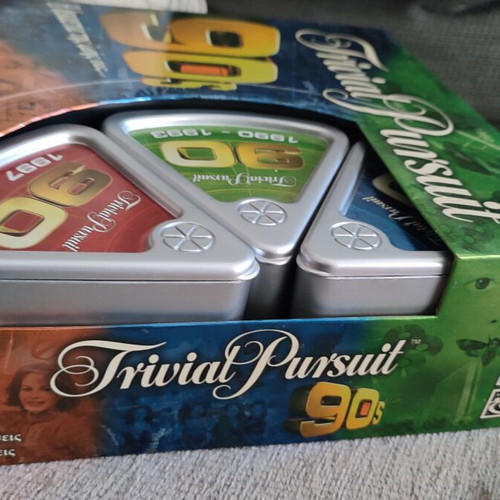 Trivial Pursuit 90s used, collectible edition with 1,800 questions