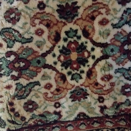 Vintage wool rug 2.55 x 1.55 Biokarpet