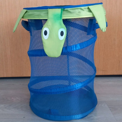 Foldable Basket and Wall Hanging Organizer Used for Toys