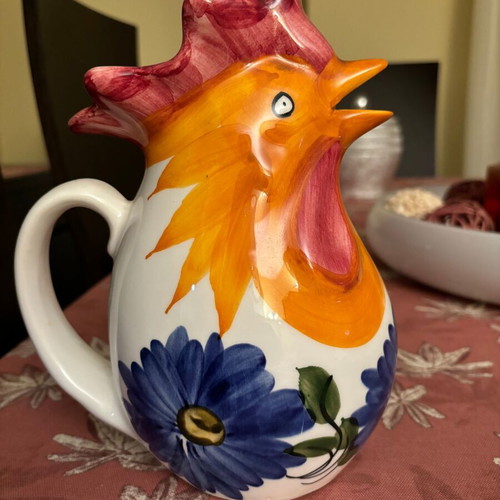 Antique jug like new, vintage, 22 cm height