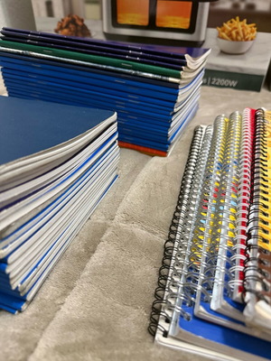 School notebooks like new, pack of 40 pieces