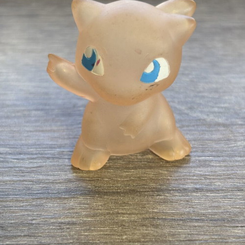 Mew Nintendo Pokemon Bandai finger puppet figure used
