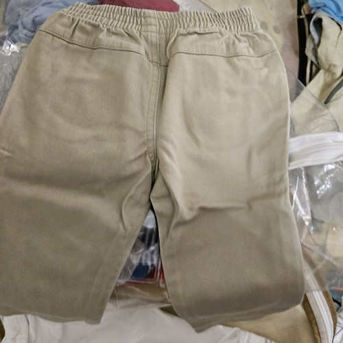 Beige baby pants like new, pack of two