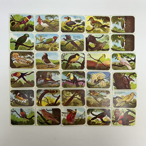 Thematic Vintage Stickers used, pack of 65