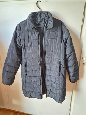 Long black jacket like new, size L