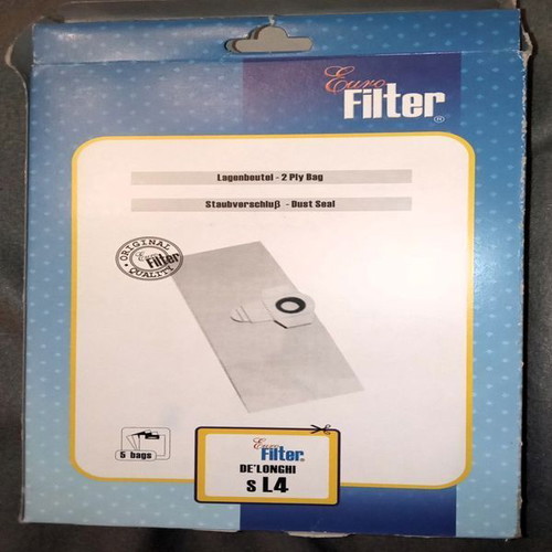 Delongi SL4 S vacuum cleaner replacement bags new, set of 3