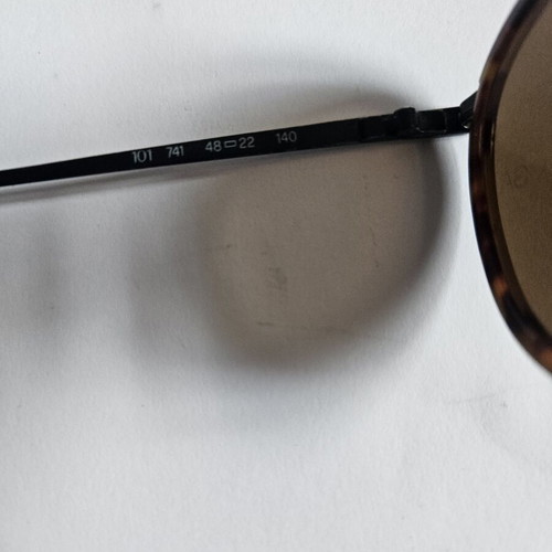 Giorgio Armani 101 741 sunglasses used, tortoise and antique gold