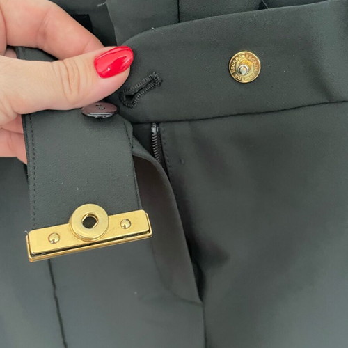 Escada pants like new, size 38, forest green