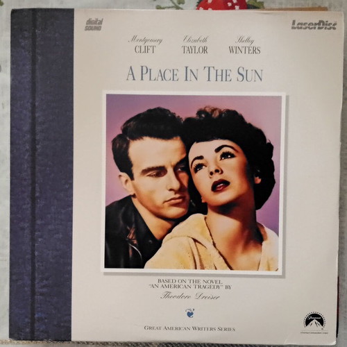 A Place in the Sun LaserDisc like new, drama