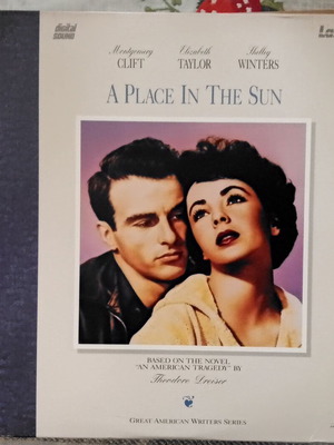 A Place in the Sun LaserDisc like new, drama
