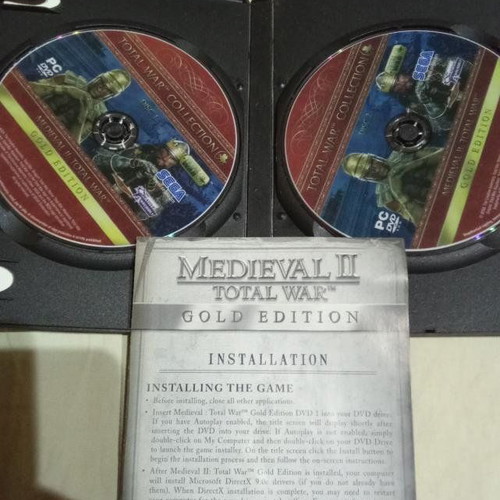 Total War Collection PC games used, Medieval 2 and Kingdoms
